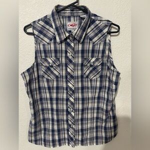 Vintage Roper Sleeveless Top-Shirt  Women’s size L Western 90s Country